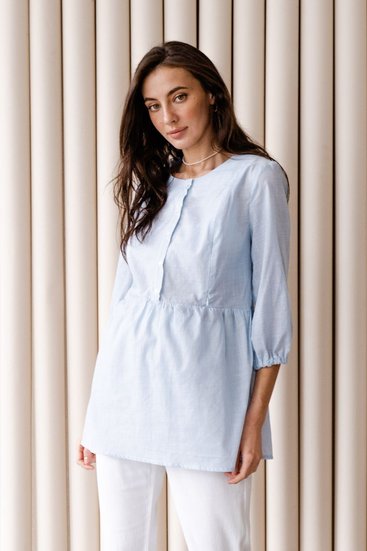 Blouse for pregnant and nursing mothers "To Be" 4317737