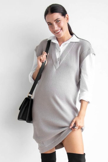 Dress for pregnant and nursing mothers "To Be" 4371142