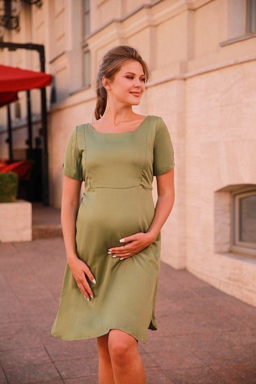 Dress for pregnant and nursing mothers "To Be" 4182616