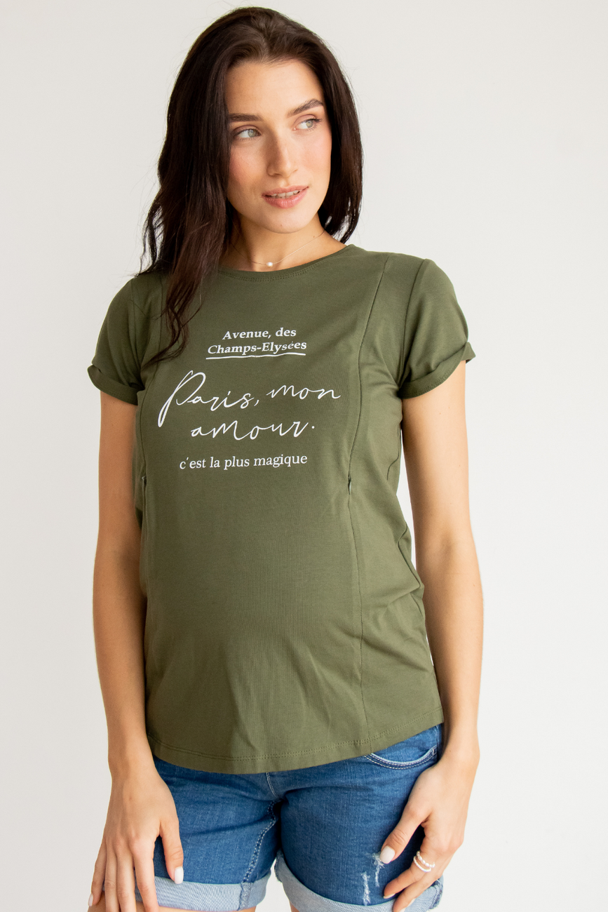 T-shirt for pregnant and nursing mothers "To Be" 506102