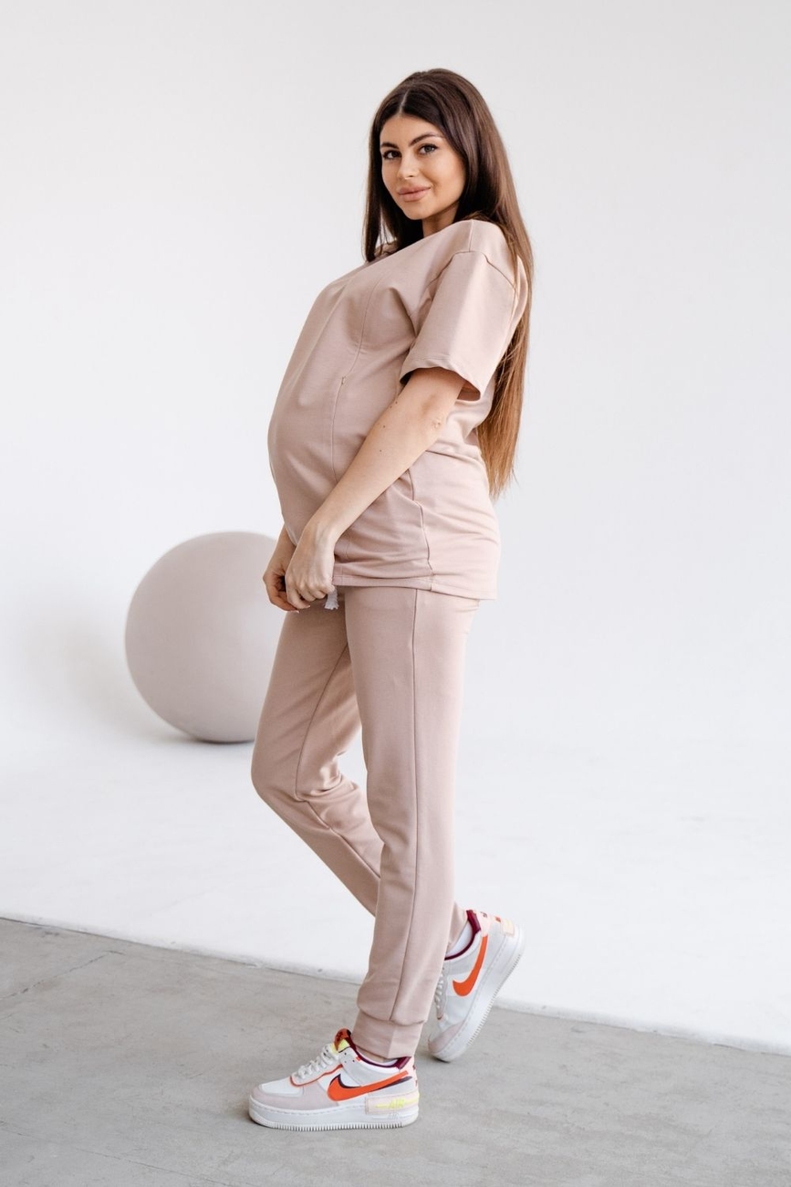 Sports trousers for pregnant women and expectant mothers "To Be" 4040262-1