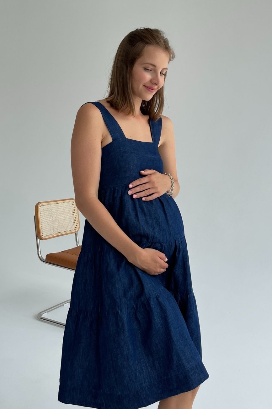 Сарафан для беременных и кормящих мам "To Be"