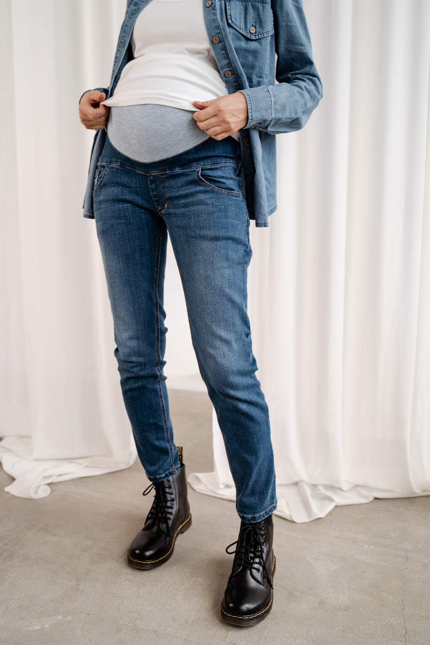 Jeans for pregnant and nursing mothers "To Be" 3088486