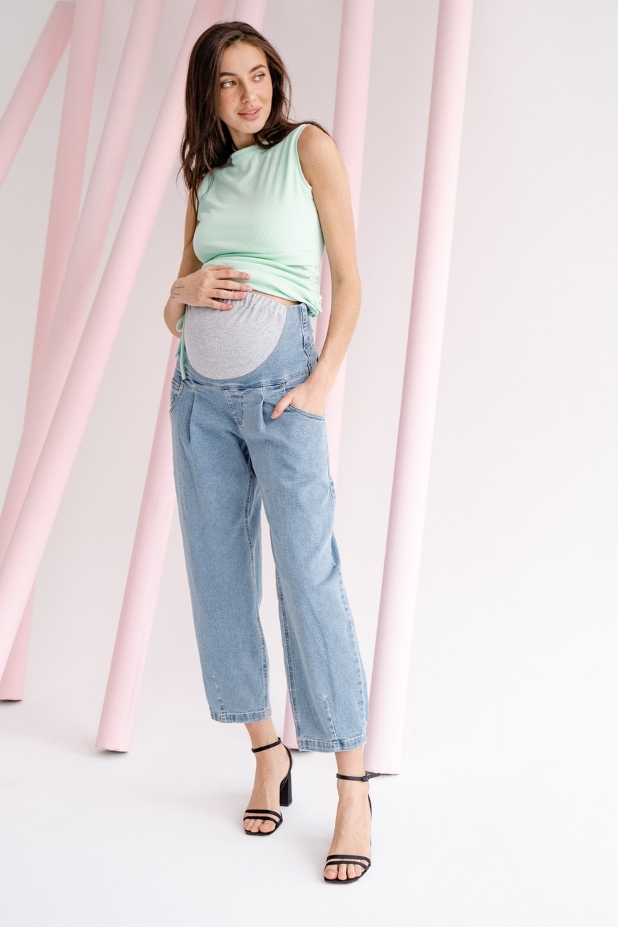Denim trousers for pregnant women and expectant mothers "To Be" 4264491