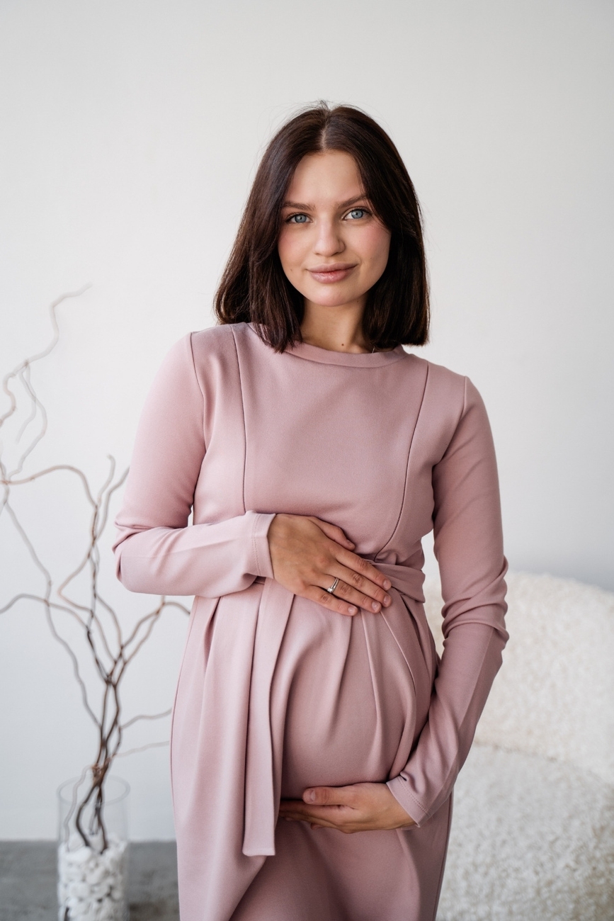Dress for pregnant and nursing mothers "To Be" 4209048