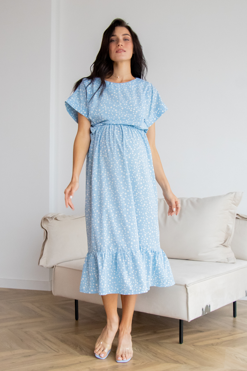 Dress for pregnant and nursing mothers "To Be" 4337760