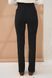 Maternity leggings, black, made of thick, warm knitwear