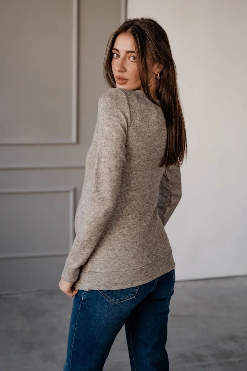 Maternity jumper "To Be" 4015134