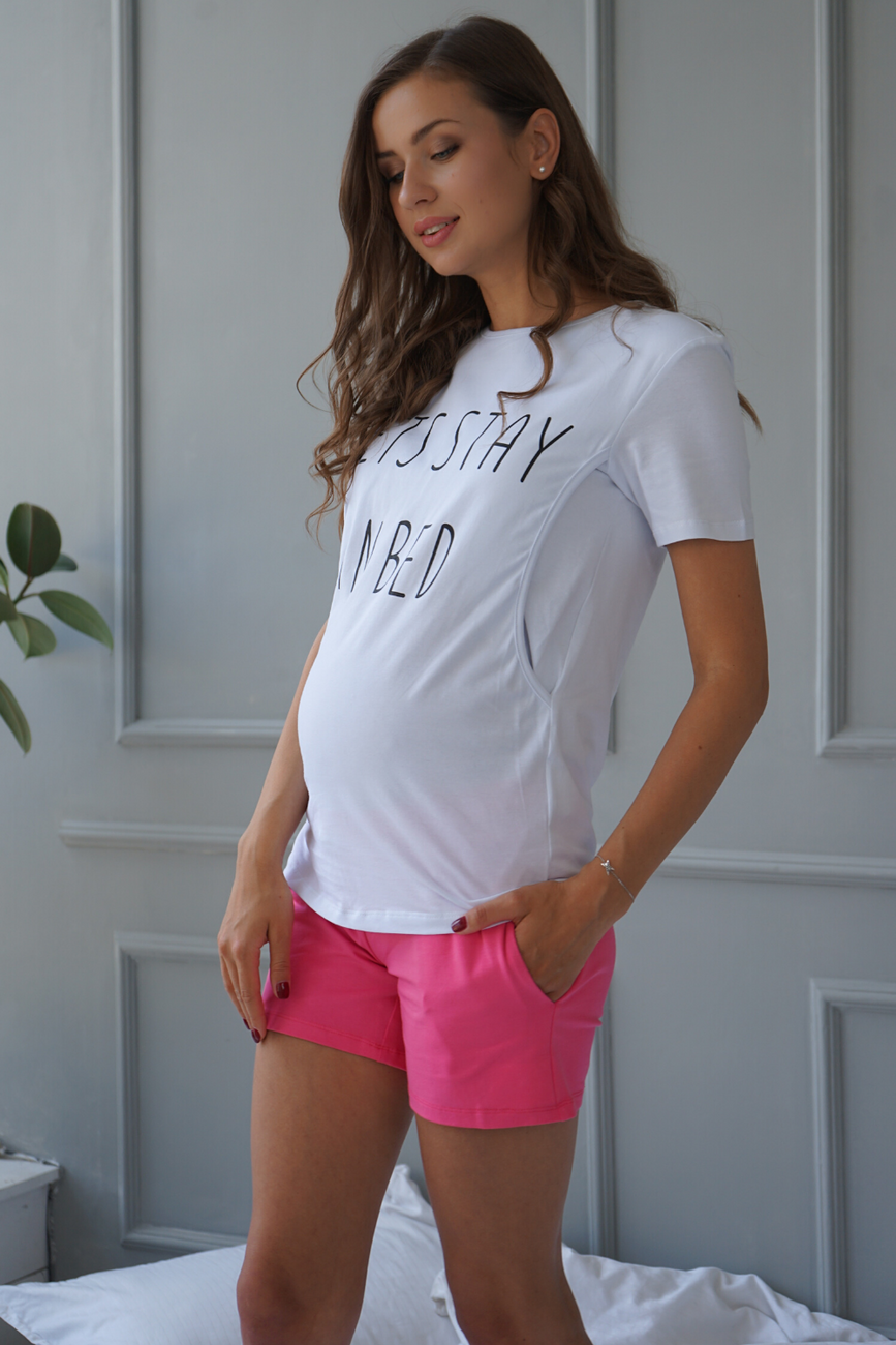 T-shirt for pregnant and nursing mothers "To Be" 3107041-60