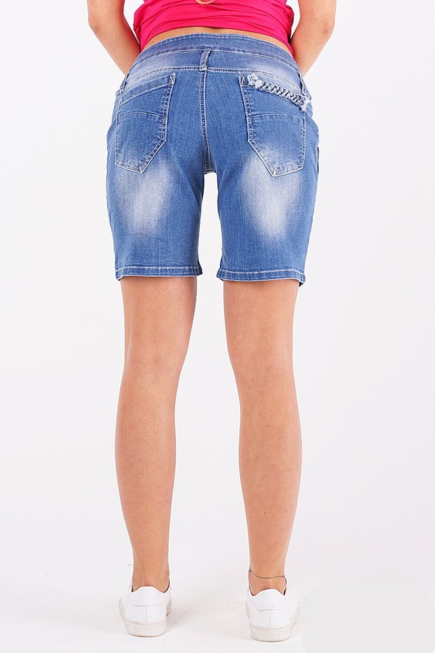 Denim shorts for pregnant and nursing mothers "To Be" 726102