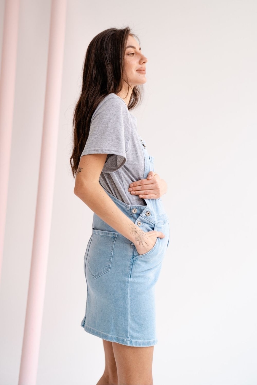 Сарафан джинсовий для вагітних, майбутніх мам "To Be"