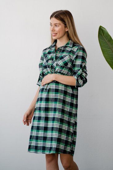Dress for pregnant and nursing mothers 4206729