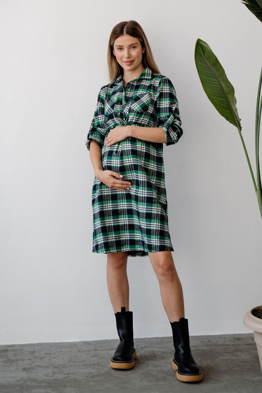 Dress for pregnant and nursing mothers 4206729
