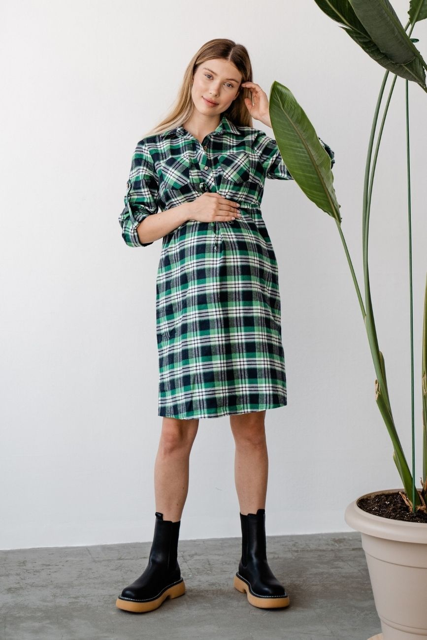 Dress for pregnant and nursing mothers 4206729