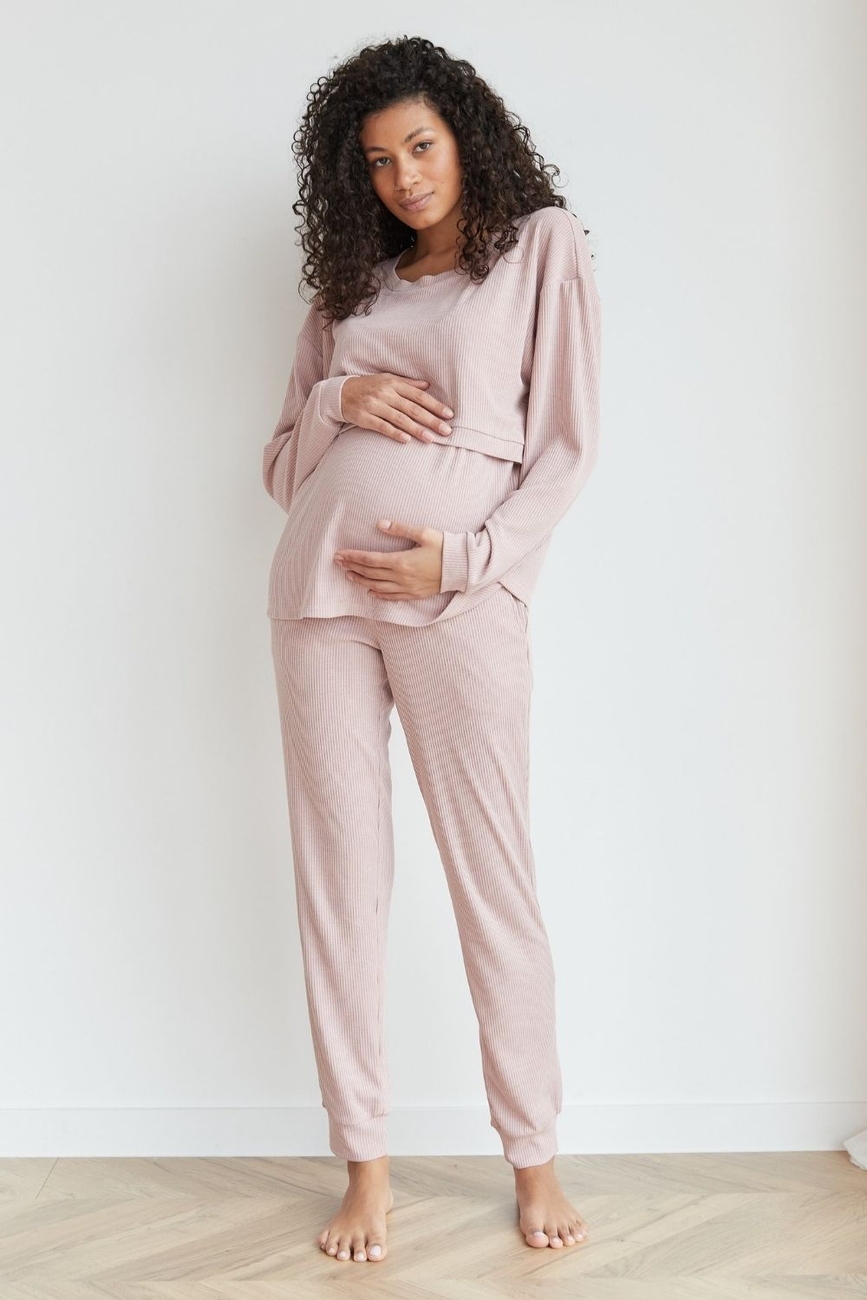 Home pants for pregnant women and expectant mothers "To Be" 4040051-1