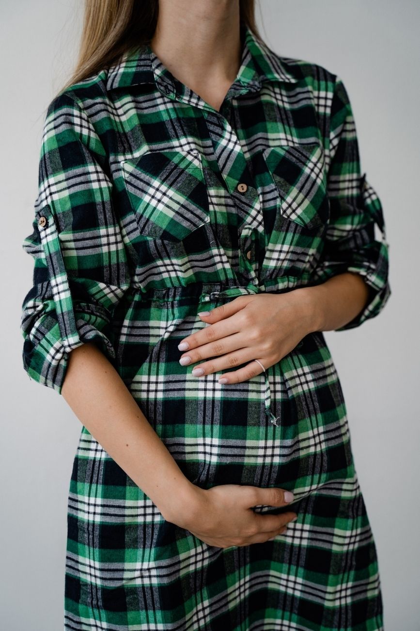 Dress for pregnant and nursing mothers 4206729