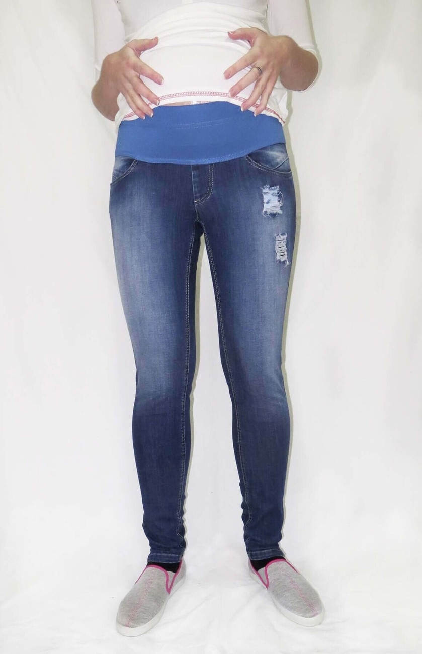 Jeans for pregnant and nursing mothers "To Be" 1163629-1