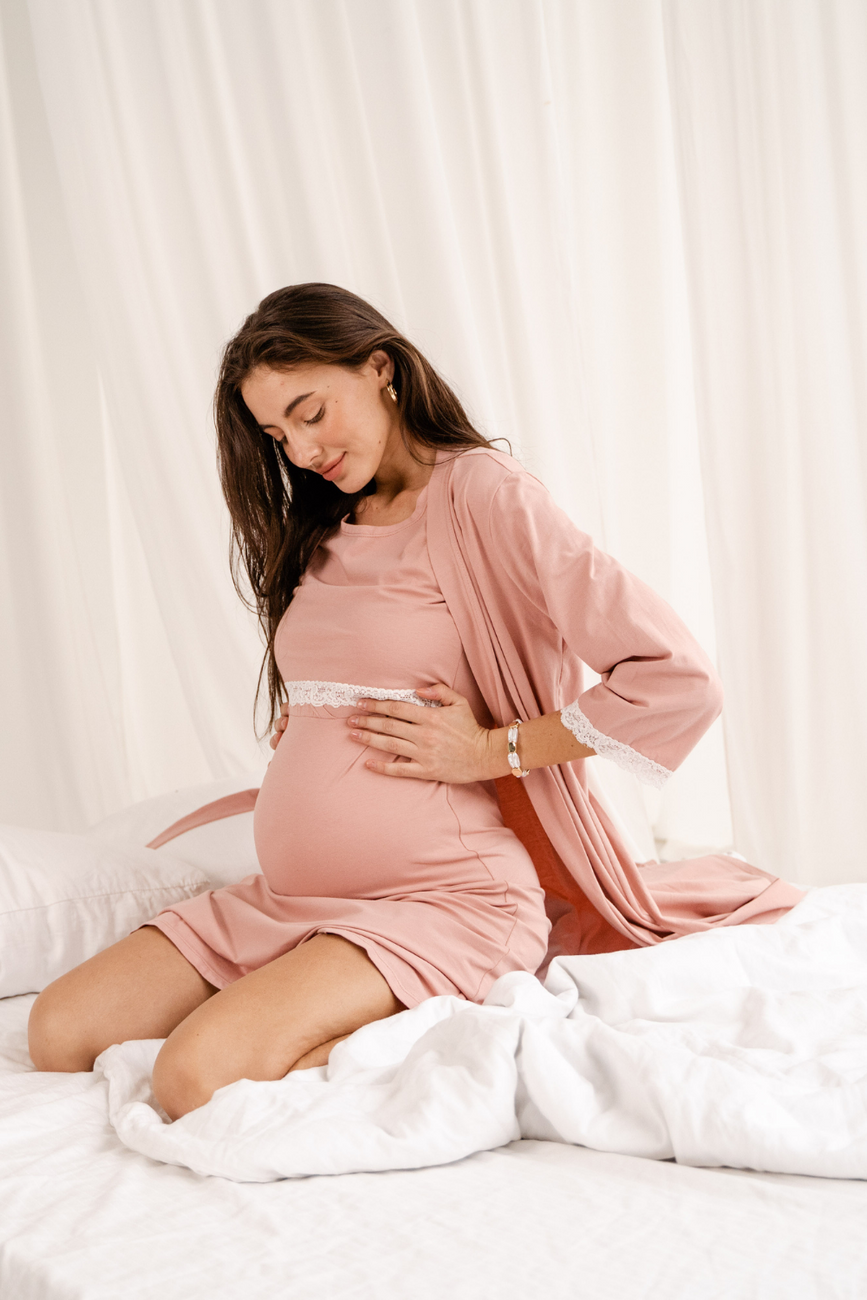 Халат для вагітних, майбутніх мам "To Be"