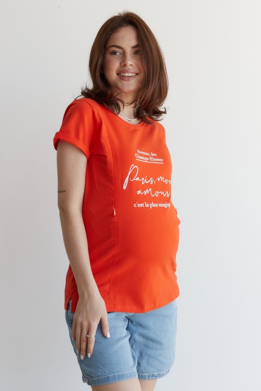 T-shirt for pregnant and nursing mothers "To Be" 3180041-75