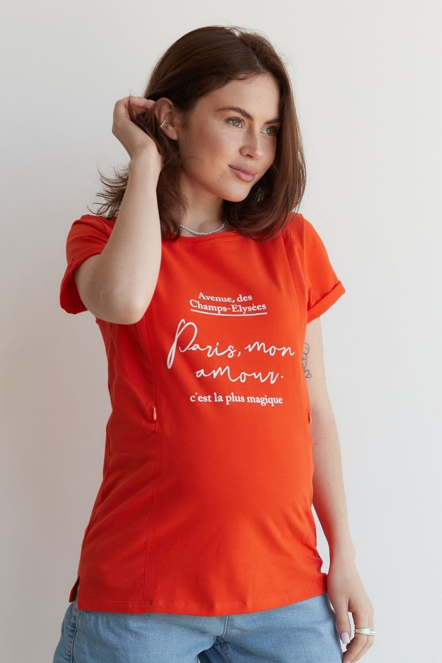 T-shirt for pregnant and nursing mothers "To Be" 3180041-75