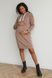 Fleece-lined hoodie dress for pregnant and nursing mothers "To Be" 4284115