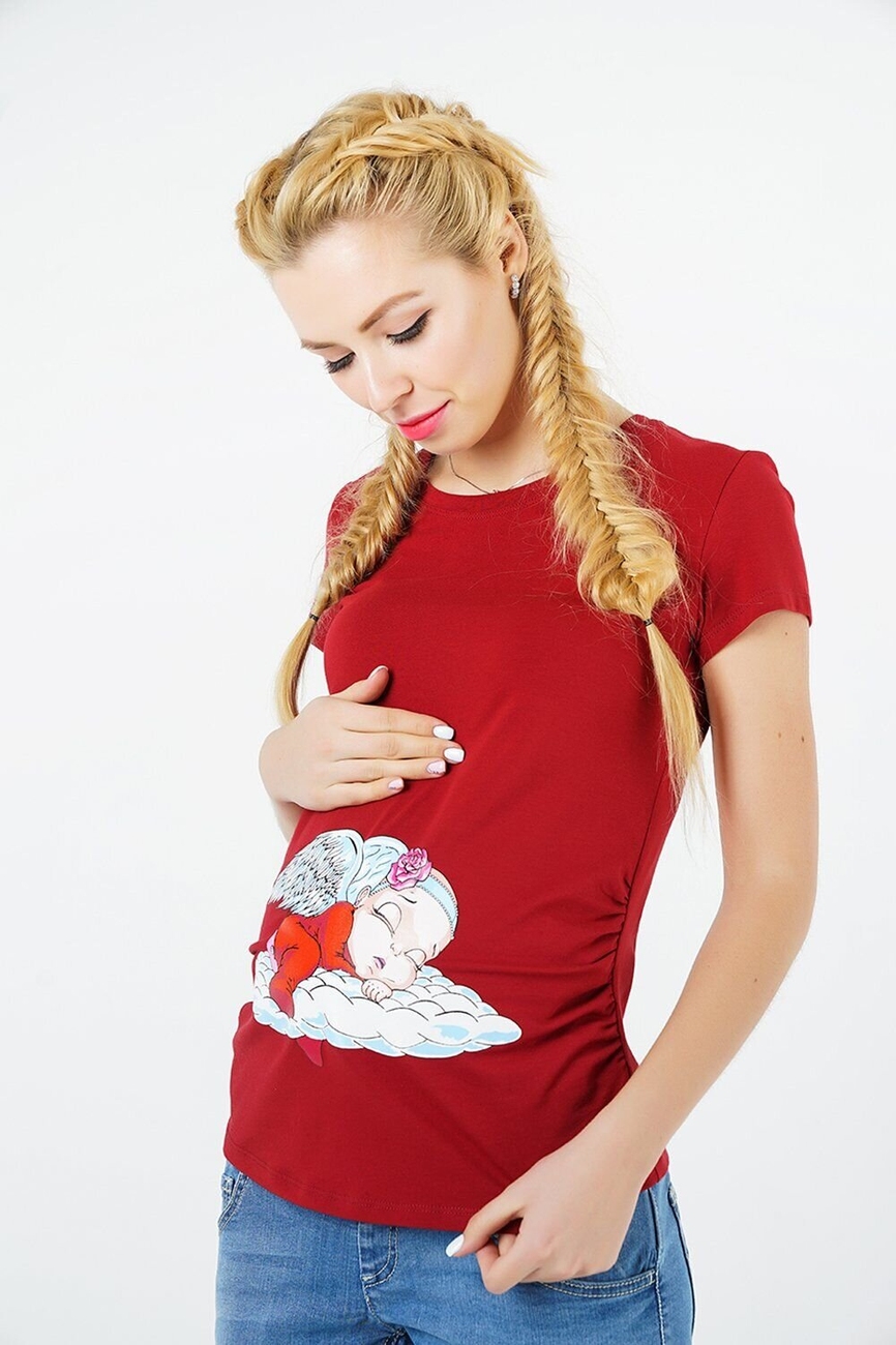 T-shirt for pregnant and nursing mothers "To Be" 4076041-57