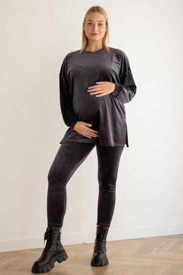 Плюшевый костюм для беременных и кормящих мам "To Be"