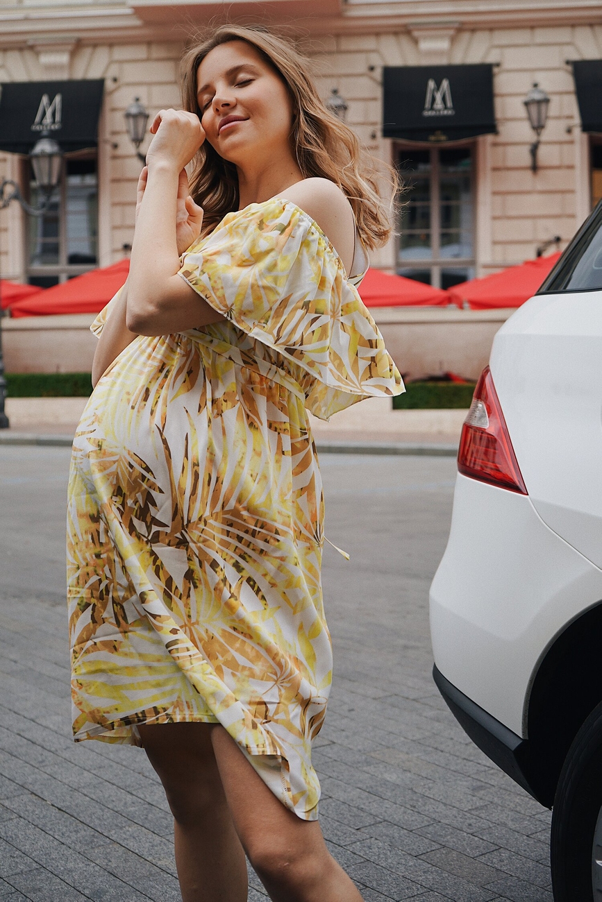 Dress for pregnant and nursing mothers "To Be" 4084604