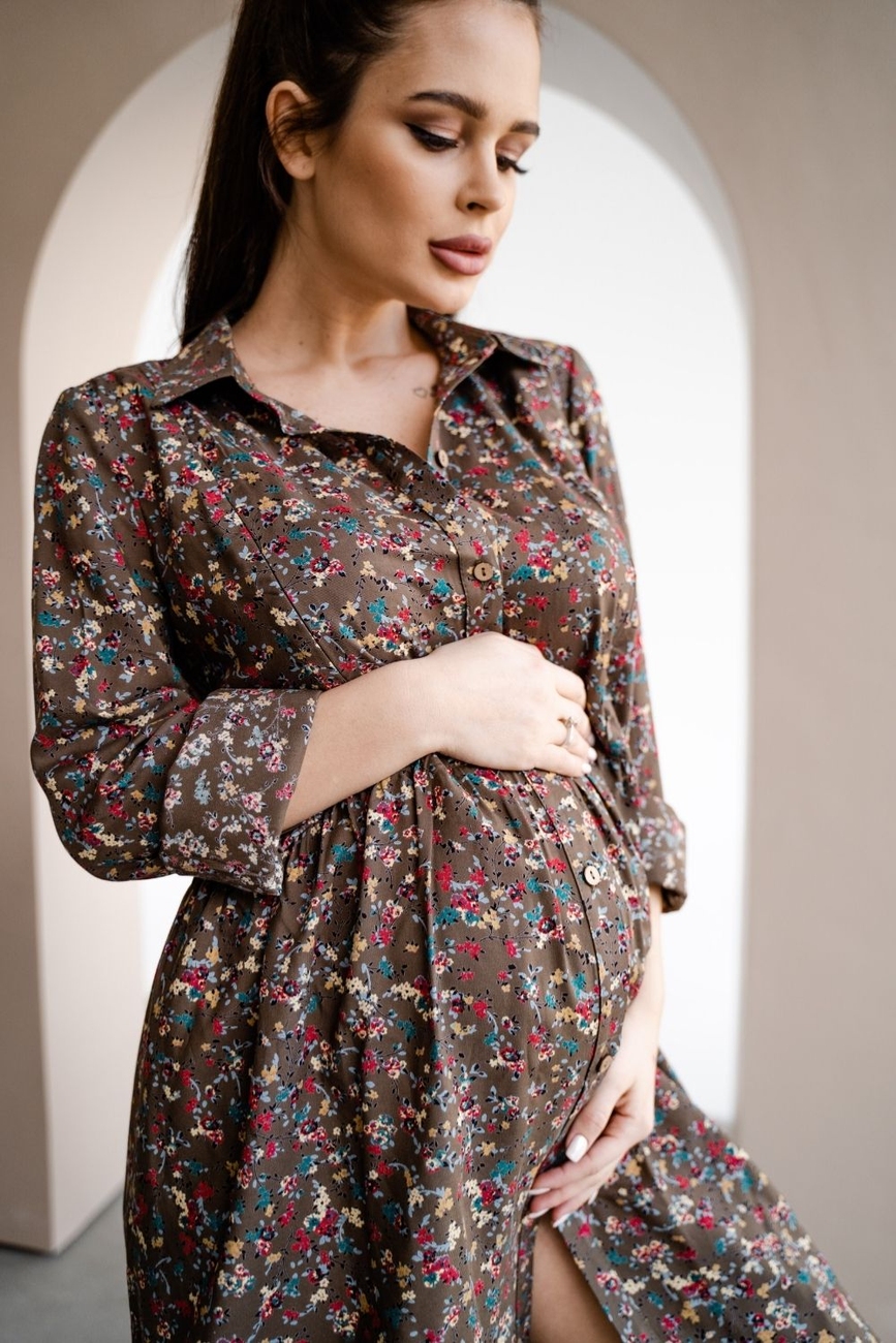 Dress for pregnant and nursing mothers "To Be" 4292604