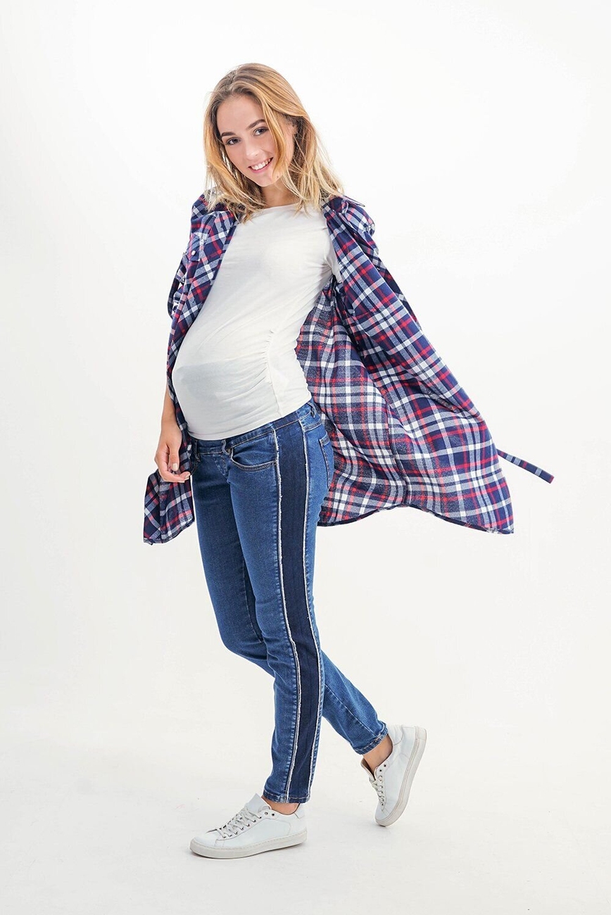 Jeans for pregnant and nursing mothers "To Be" 4114007-6
