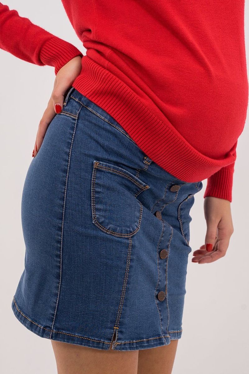 Юбка джинсовая для беременных, будущих мам "To Be" 4119723-6