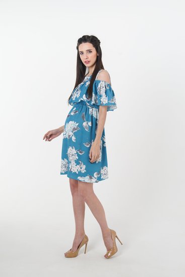 Dress for pregnant and nursing mothers "To Be" 4084170