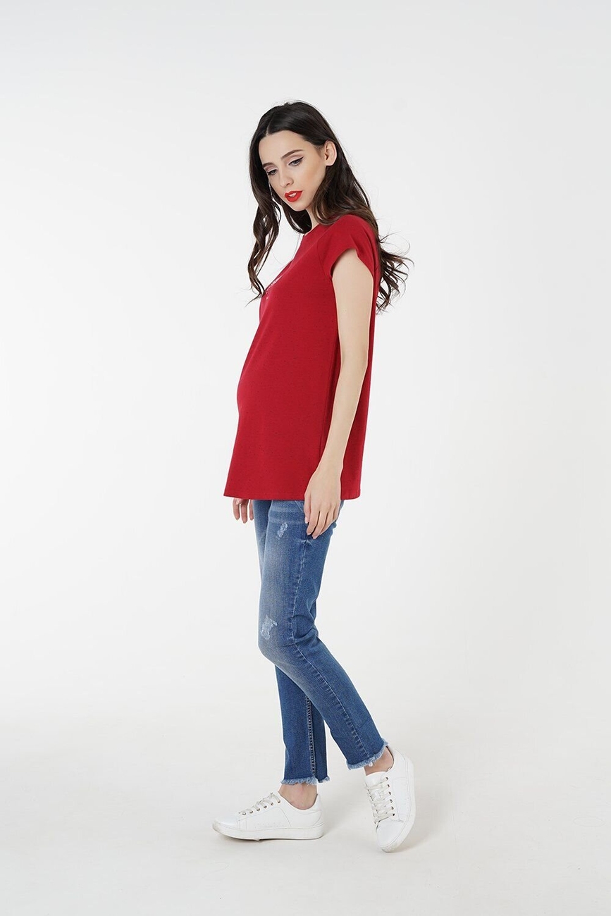 Jeans for pregnant and nursing mothers "To Be" 3084721-1