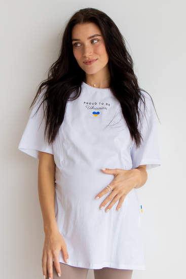 T-shirt for pregnant and nursing mothers "To Be" 4332041-1