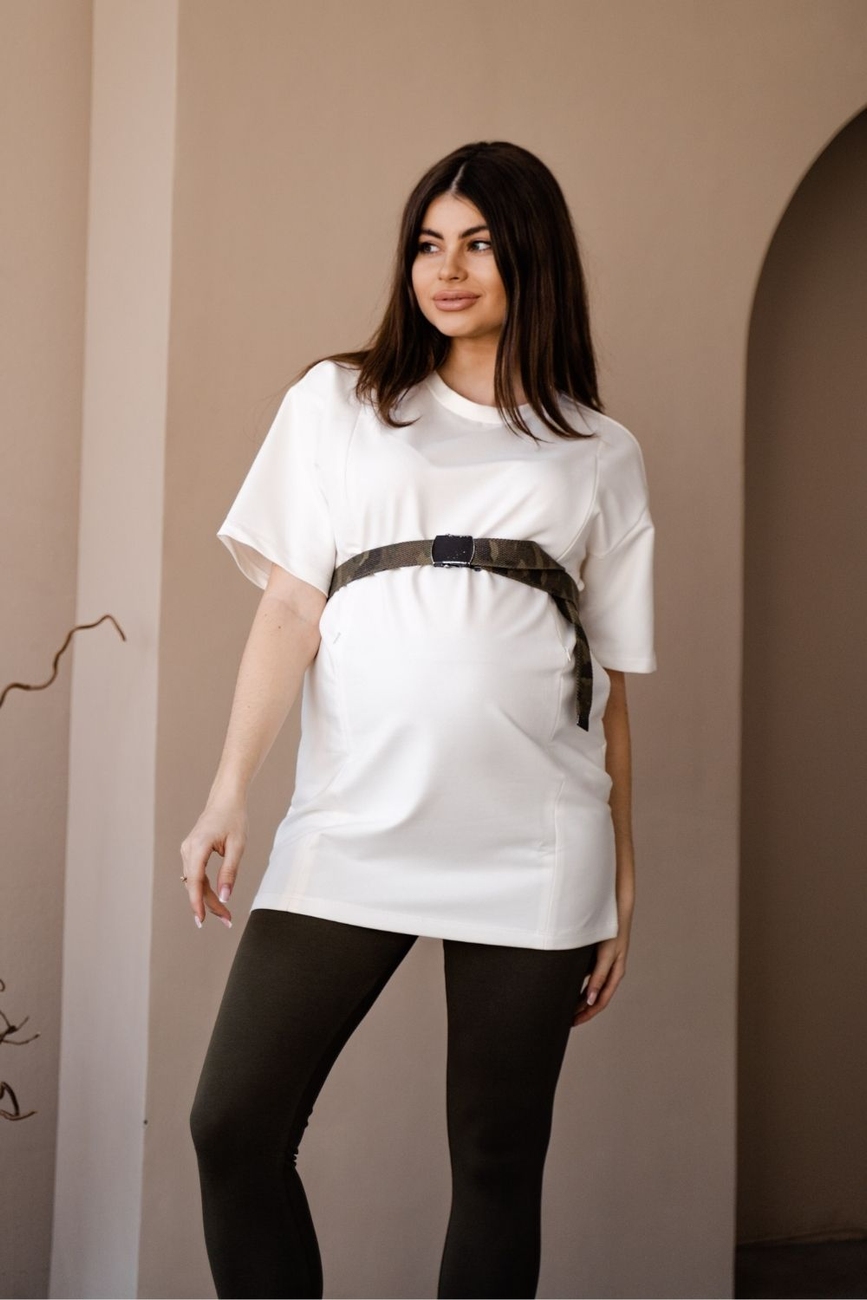 T-shirt for pregnant and nursing mothers "To Be" 4311262