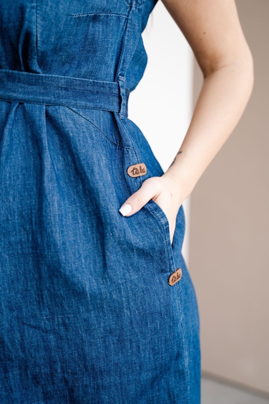 Сукня джинсова для вагітних, майбутніх мам "To Be"