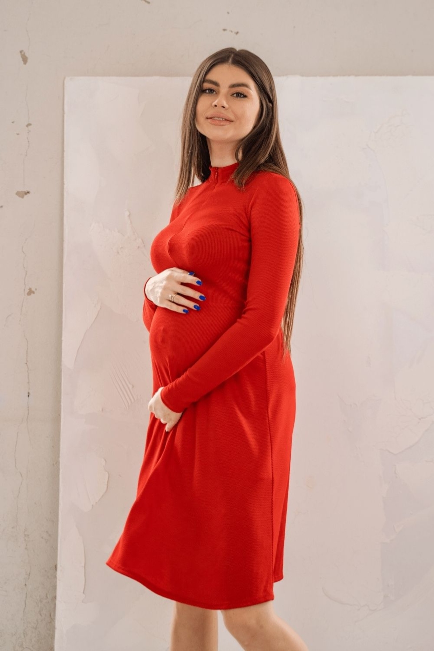Dress for pregnant and nursing mothers "To Be" 4287138