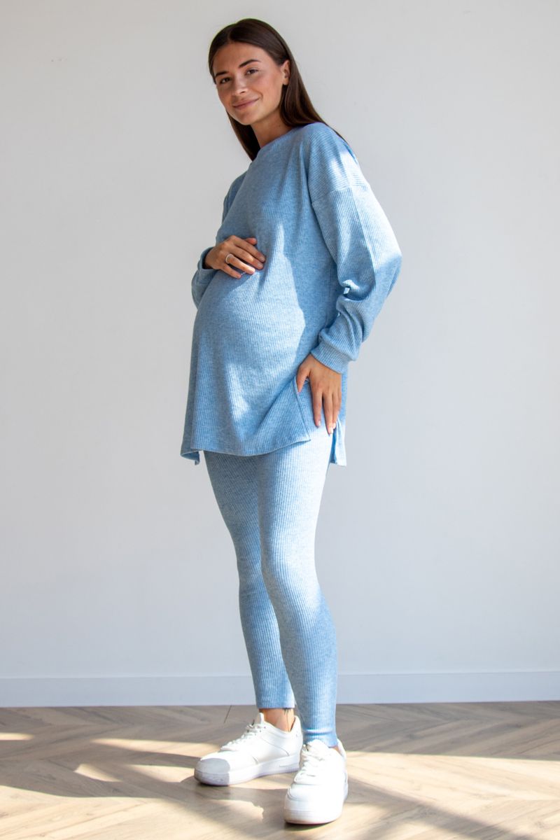 Костюм: джемпер oversize та лосини для вагітних "To Be"