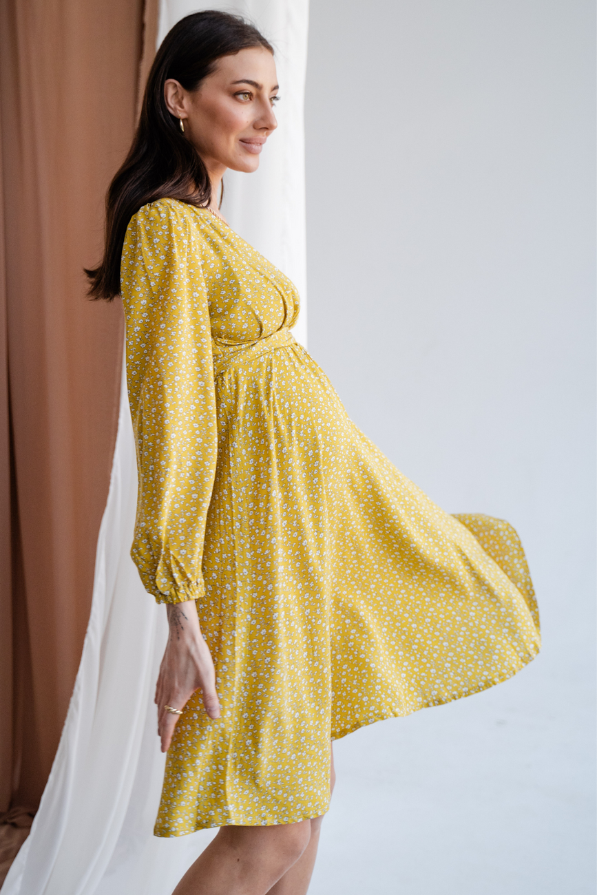 Dress for pregnant and nursing mothers "To Be" 4316739