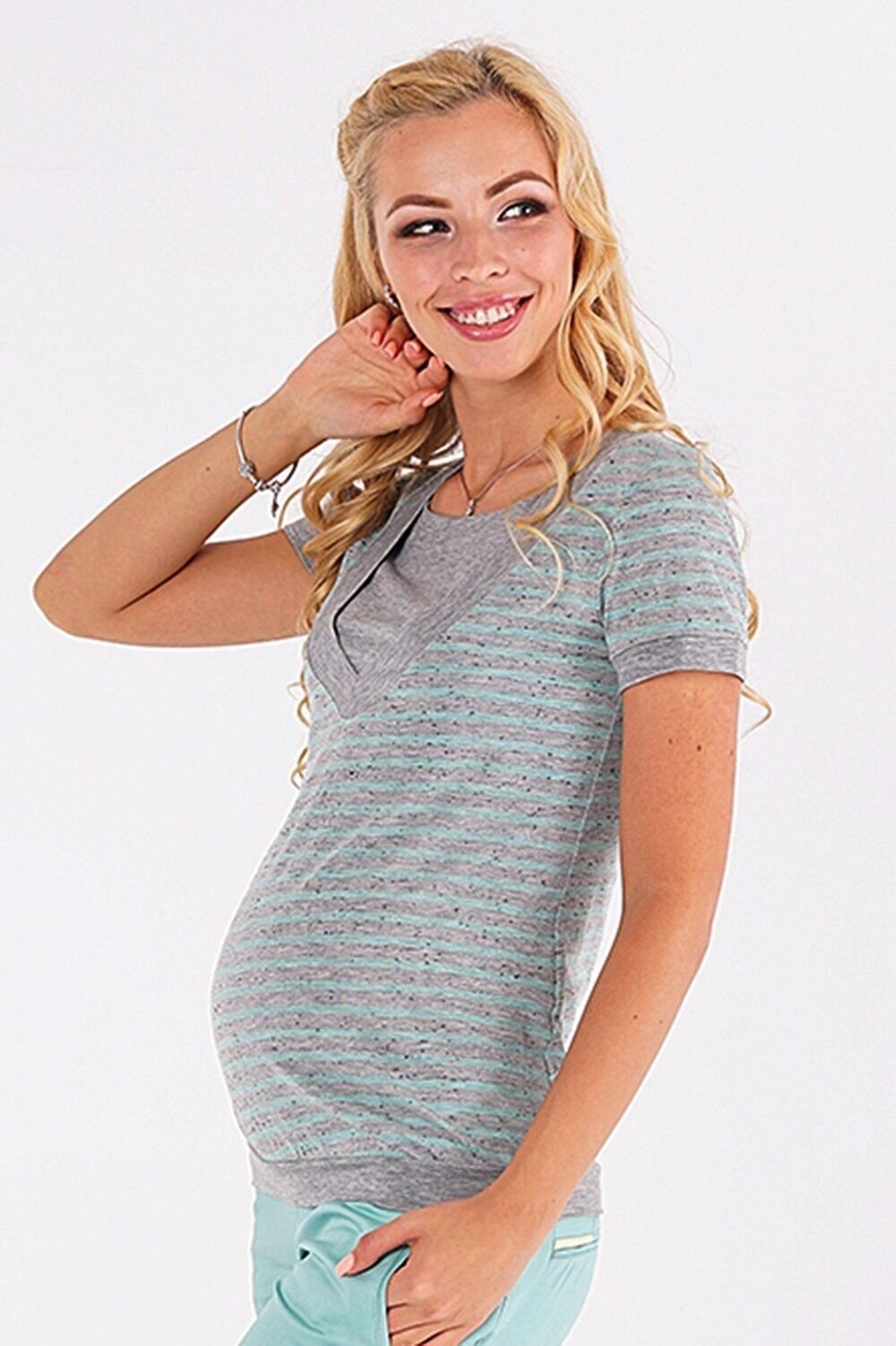 футболка для беременных и кормящих мам "To Be"