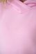 Pink hoodie for pregnant and nursing women, three-thread with fleece