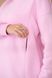 Pink hoodie for pregnant and nursing women, three-thread with fleece