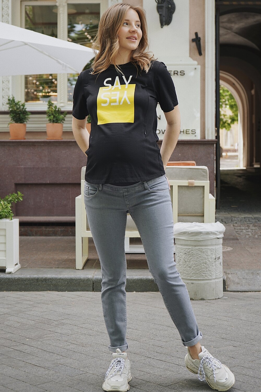 T-shirt for pregnant and nursing mothers "To Be" 3170042-70