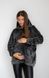 Warm plush hoodie for pregnant and nursing mothers "To Be" 4460153