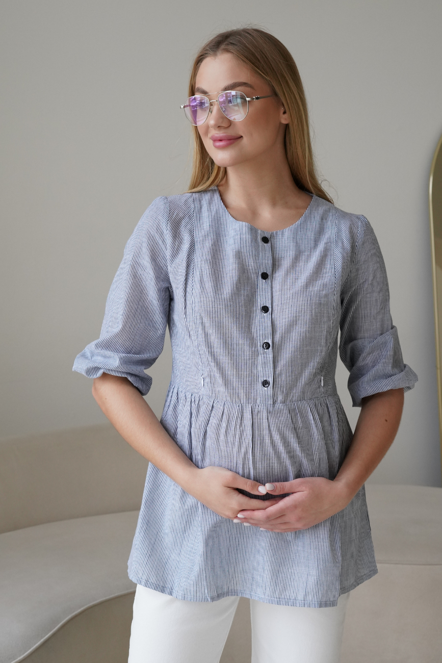 Blouse for pregnant and nursing mothers "To Be" 4317737