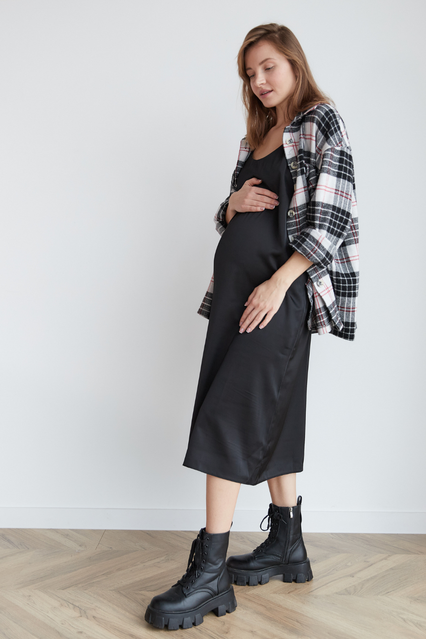 Dress for pregnant and nursing mothers "To Be" 4388757