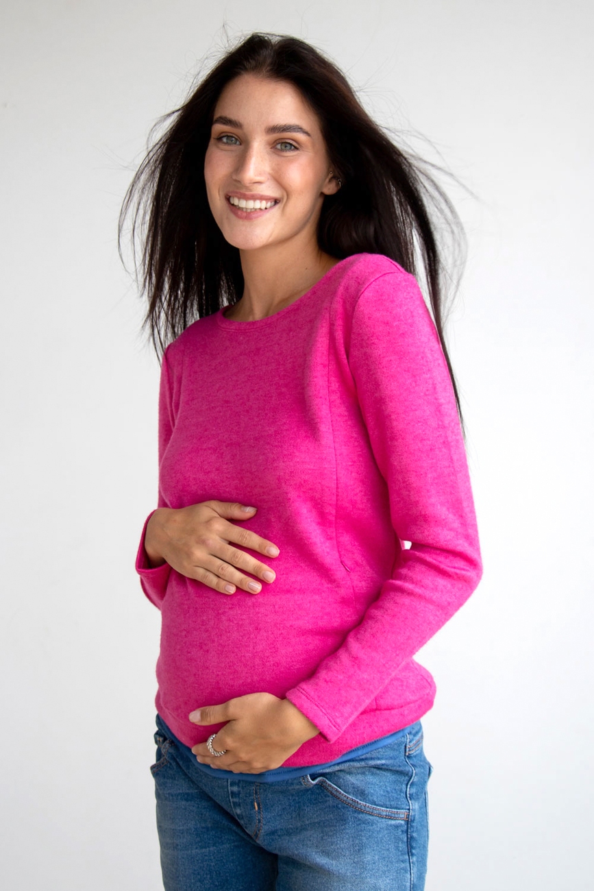 Angora jumper for pregnant and nursing mothers "To Be" 4015152