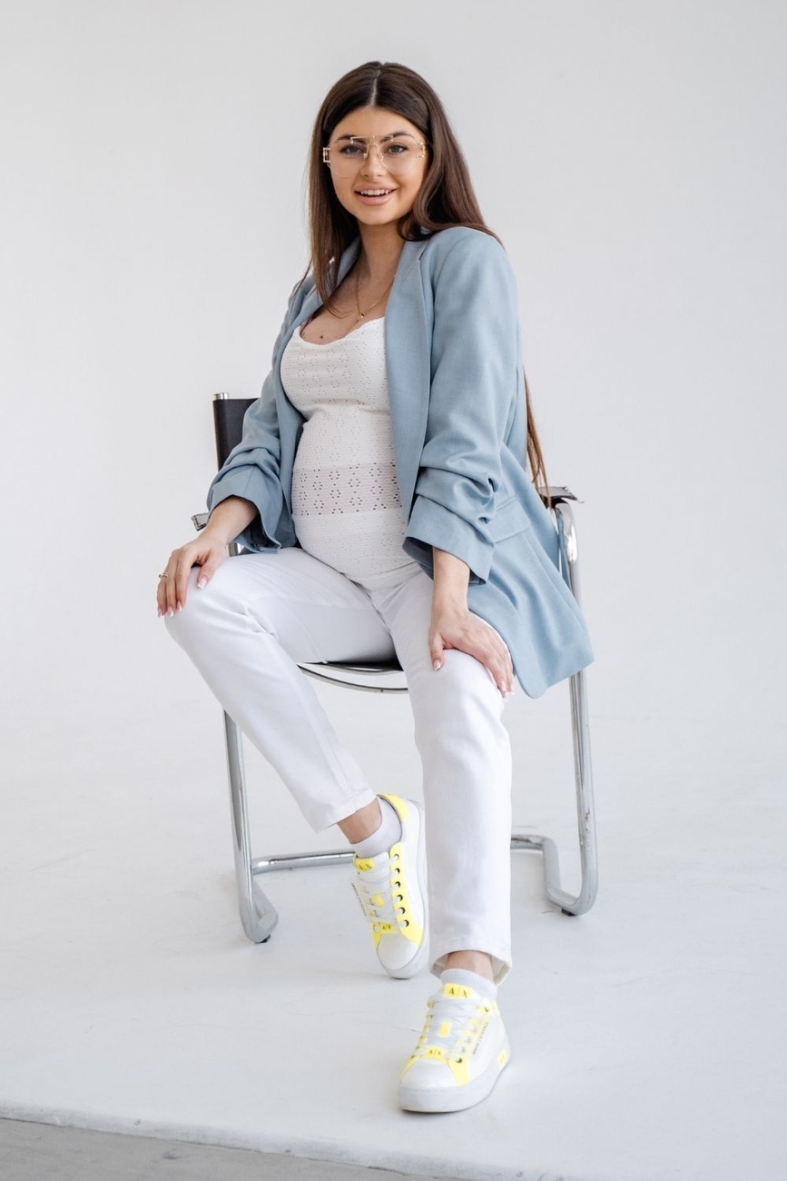 Jeans for pregnant and nursing mothers "To Be" 4302492