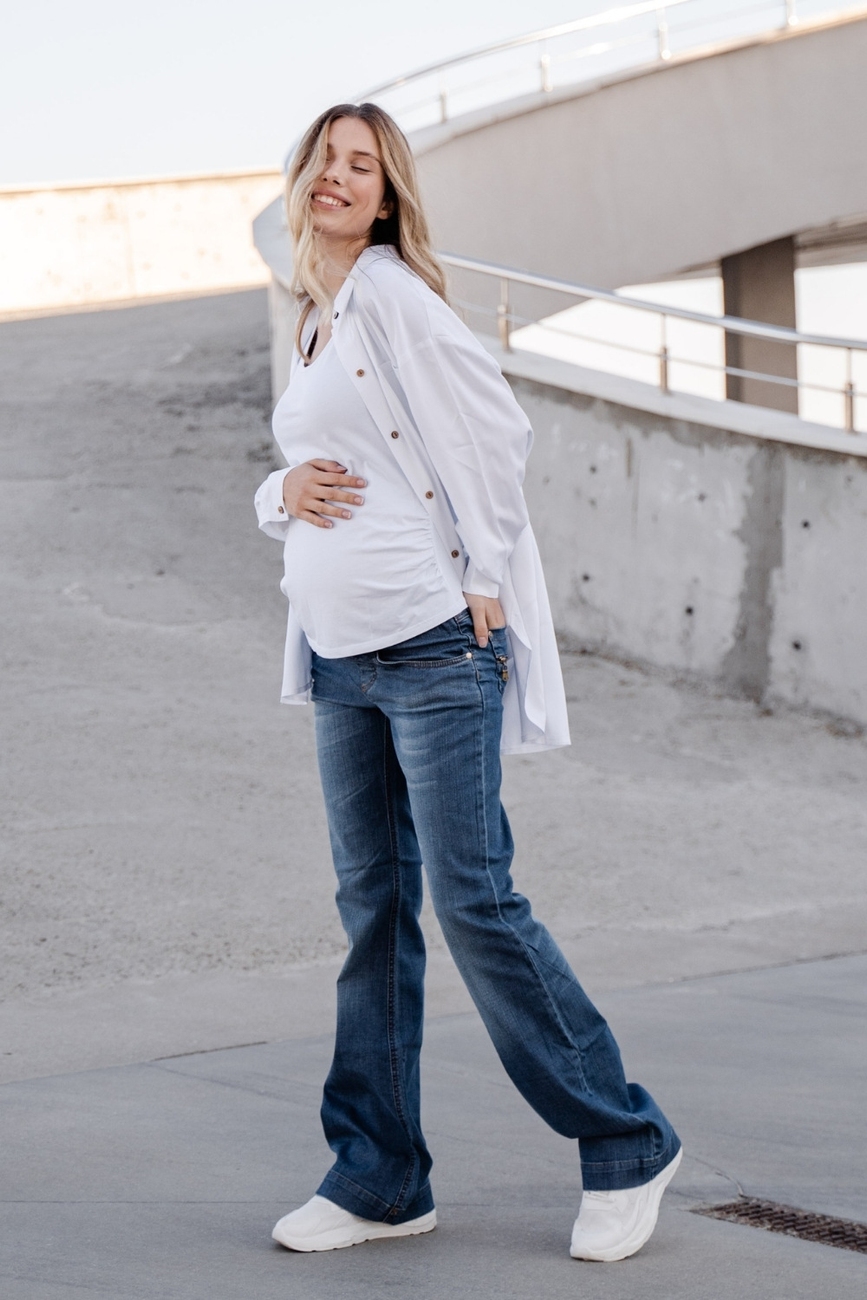 Jeans for pregnant and nursing mothers "To Be" 721414