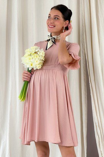 Dress for pregnant and nursing mothers 4249754